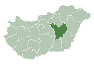 Административное деление Венгрии на медье