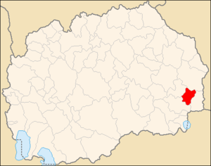 Община Босилово на карте
