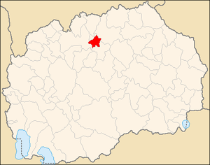 Община Илинден на карте