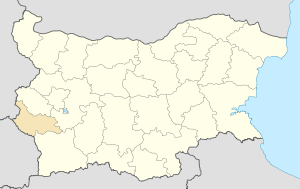 Кюстендилская область на карте