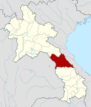 Кхаммуан на карте
