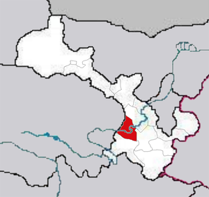 Линься-Хуэйский автономный округ на карте