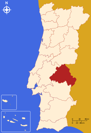 Порталегри (округ) на карте