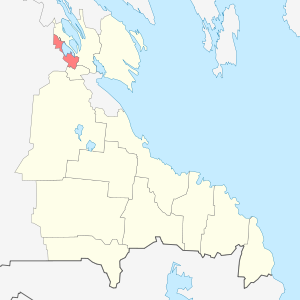 Гарнизонное сельское поселение на карте
