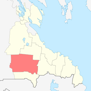 Ладва-Веткинское вепсское сельское поселение на карте
