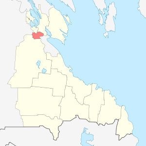 Мелиоративное вепсское сельское поселение на карте