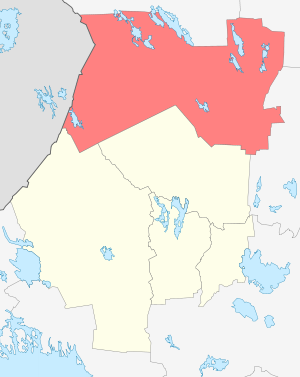 Поросозерское сельское поселение на карте
