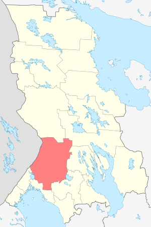 Суоя́рвский район на карте