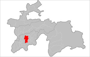 Дангаринский район на карте