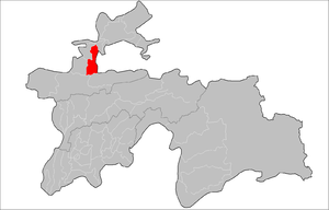 Ганчинский район на карте
