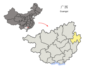 Хэчжоу на карте
