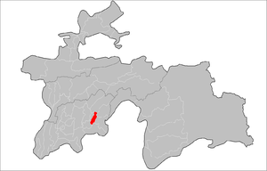 Кулябский район на карте