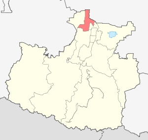Ногайский район на карте