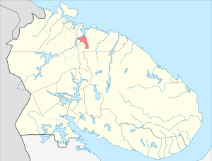 Закрытое административно-территориальное образование город Североморск на карте