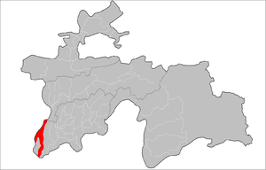 Шаартузский район на карте