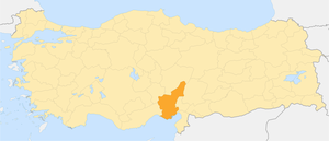 Адана на карте