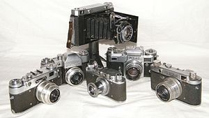 MOSKVA-5 camera @ Zorki, Zorki-5, FED-2, Zenit-3M, Kiev-4.JPG