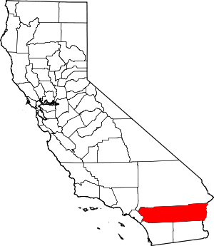 Риверсайд (Калифорния), карта