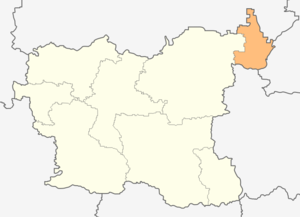 Община Летница, карта