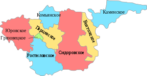 Map of Russia, Vologda Oblast, Grazovetsky District ru.svg