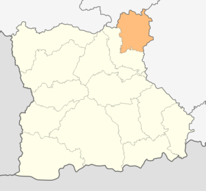 Община Якоруда, карта