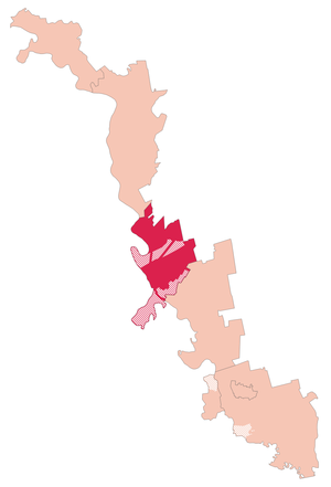 Дубоссарский район на карте