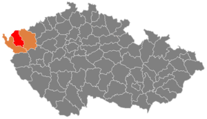 Район Соколов на карте