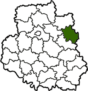 Оратовский район на карте