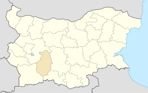Пазарджикская область на карте