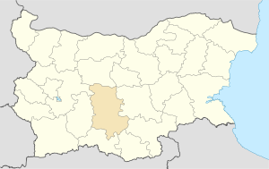 Пловдивская область на карте