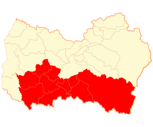 Провинция Кольчагуа на карте