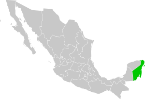 Кинтана-Роо на карте