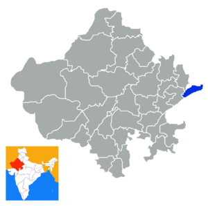 Дхолпур на карте