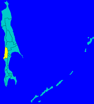 Углегорский муниципальный район на карте