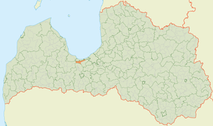 Салская волость на карте