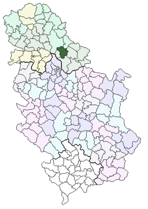 Община Ковачица на карте