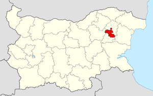 Община Шумен на карте