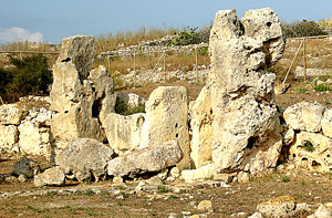 Руины храмового комплекса Скорба
