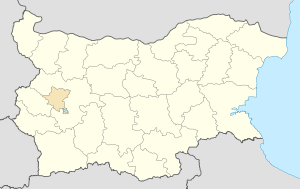 Городская область София на карте