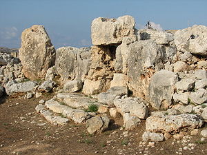 Руины Та-Хаджрата в Мджарре, Мальта