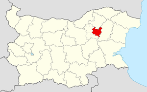 Община Тырговиште на карте