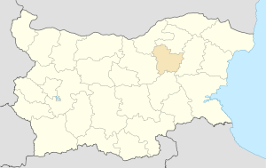 Тырговиштская область на карте
