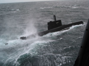 The Norwegian ULA class submarine Utstein (KNM 302) participates in NATO exercise Odin-One.jpg