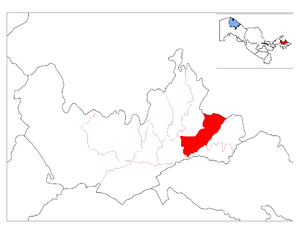 Уйчинский район на карте