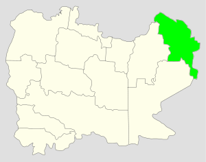 Коленгское сельское поселение на карте