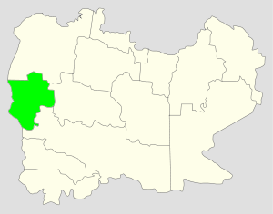 Олюшинское сельское поселение на карте