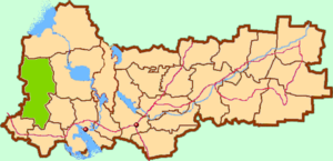 Бабаевский муниципальный район на карте