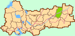 Нюксенский муниципальный район на карте