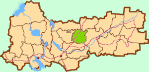 Сямженский район на карте