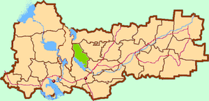 Усть-Кубинский район на карте